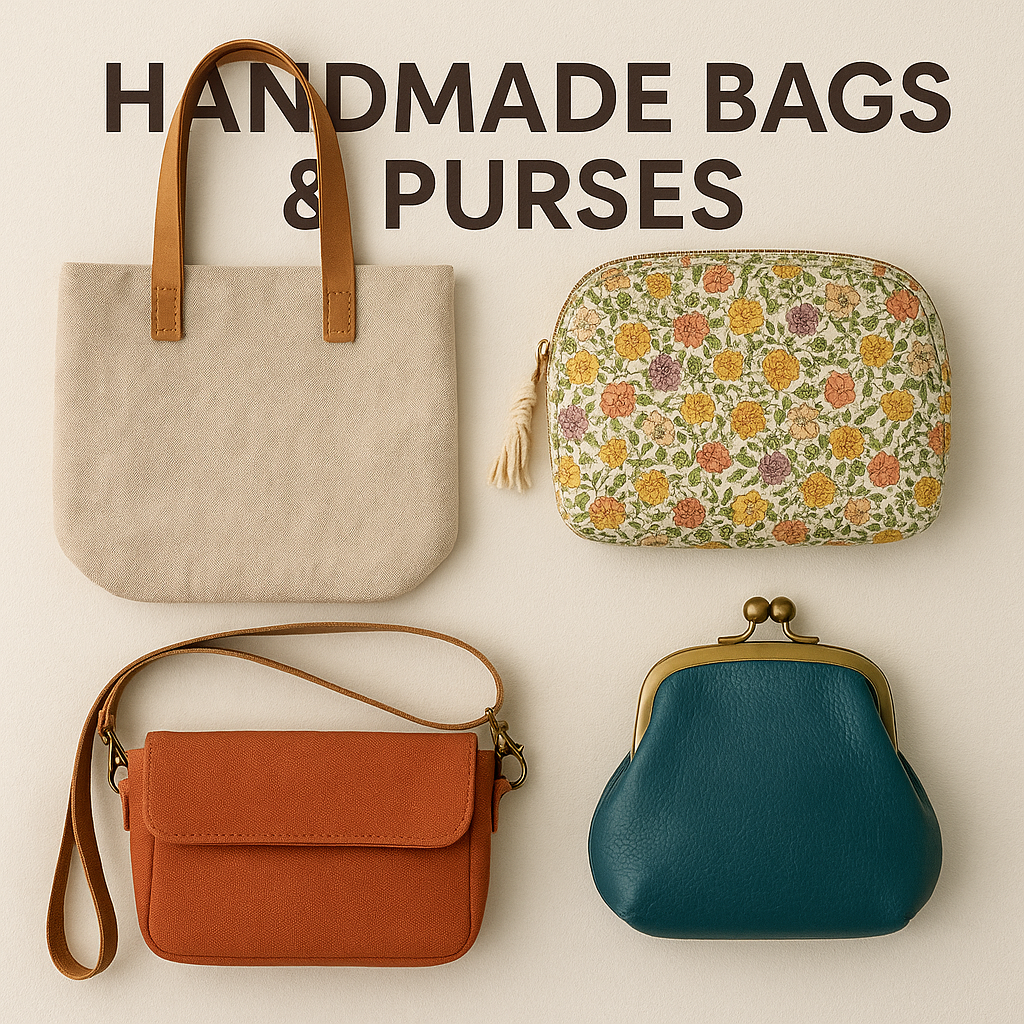 Handmade Bags, Travels Cases & More
