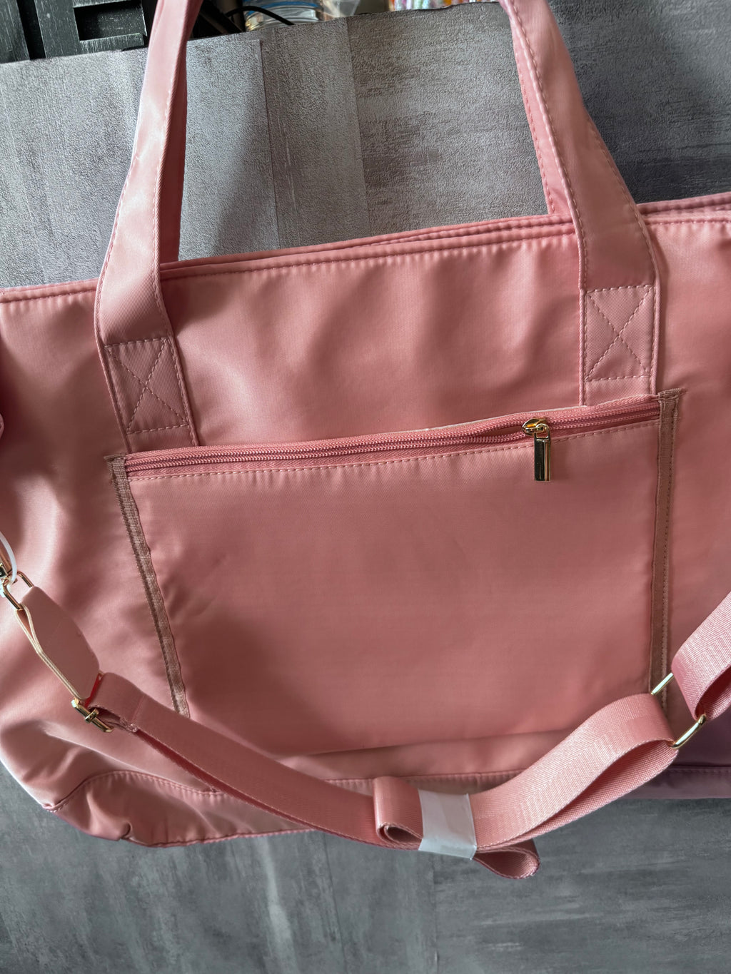 Boots and Bows Pink Travel Duffel Bag