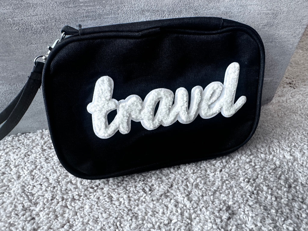 Small Travel Pouch w/Zipper